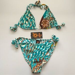 Jean Paul Gaultier Soleil • 40 • Triangle String Bikini